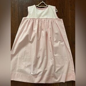 Pink Gingham Sleeveless Sundress